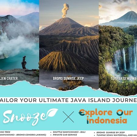 Snooze Ijen Hostel Banyuwangi  Kültér fotó