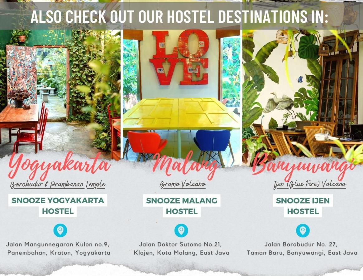 Snooze Ijen Hostel Banyuwangi  Kültér fotó